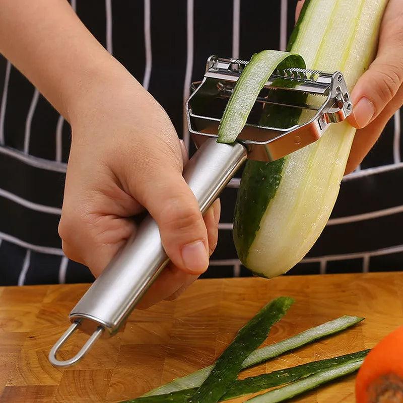 Descascador multifuncional de cozinha para vegetais - online Totally