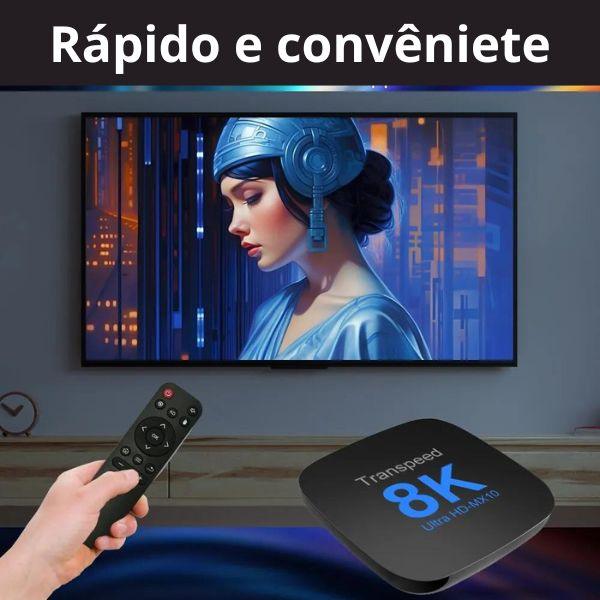 TV BOX TRANSPEED 8K android 13. - online Totally