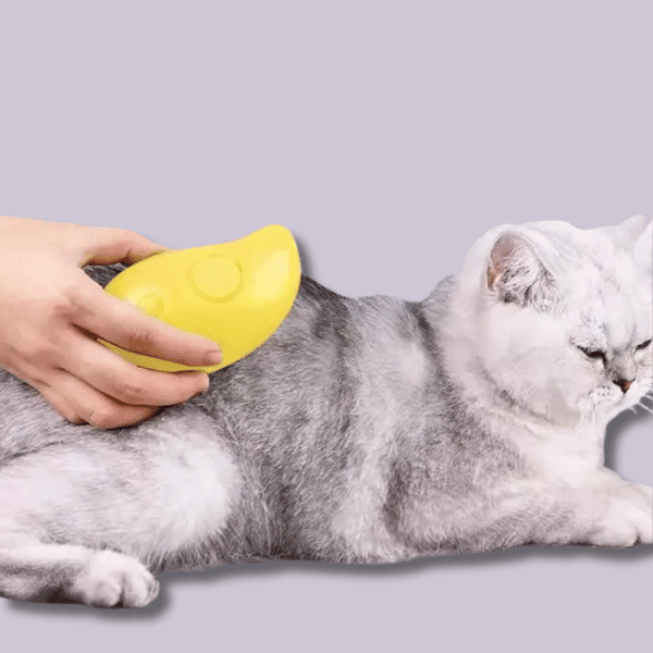 Escova elétrica 3 em 1 para massagem de animais de estimação, pente para remoção de pelos! - online Totally